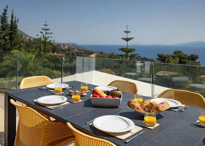 Rabia - Elegant Sea-view Retreat In Mousata, Kefalonia *