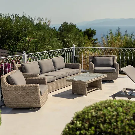 Rabia - Elegant Sea-view Retreat In Mousata, Kefalonia 莫斯塔